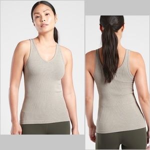 Athleta Recharge Tank Grey Heather, Like New